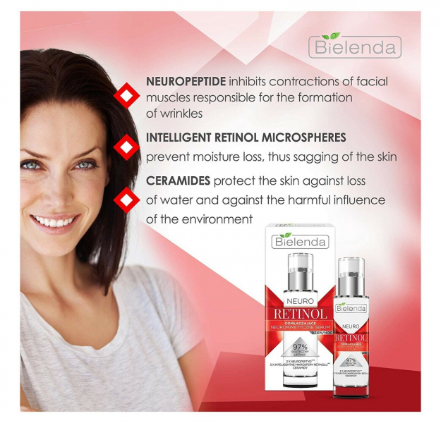 Bielenda neuro retinol face serum سيروم بيلندا
